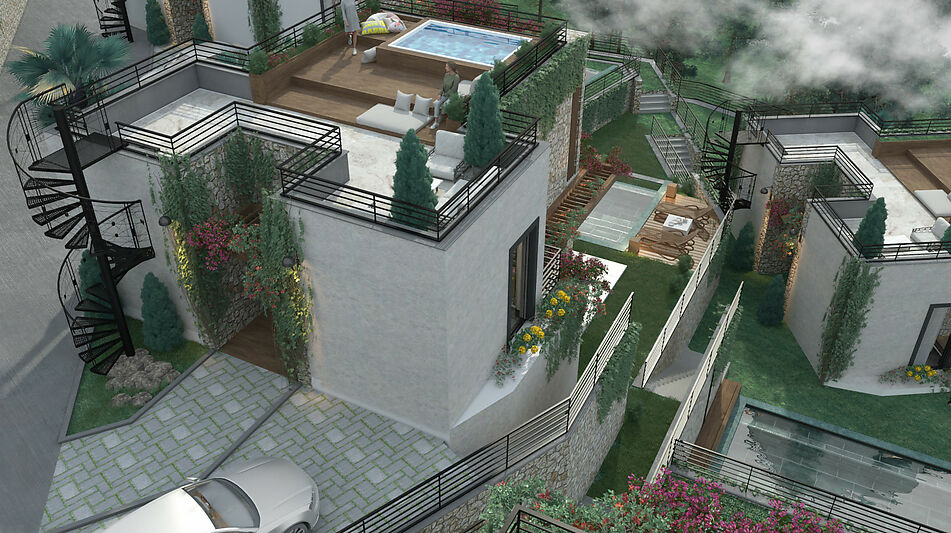 Гарденфлет со своим бассейном!