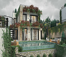 Гарденфлет со своим бассейном!