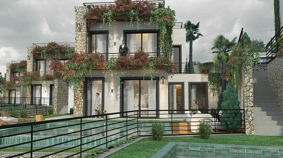 Гарденфлет со своим бассейном!