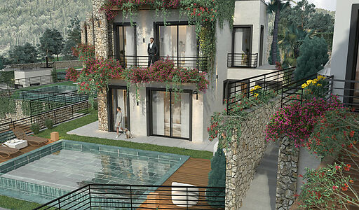 Гарденфлет со своим бассейном!