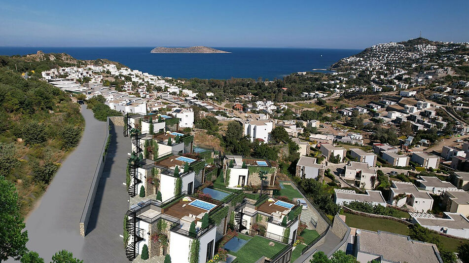 2+1 с террасой на крыше и джакузи