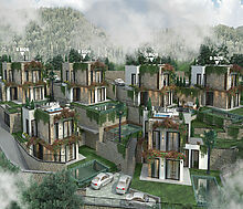 2+1 с террасой на крыше и джакузи