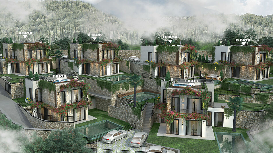 2+1 с террасой на крыше и джакузи